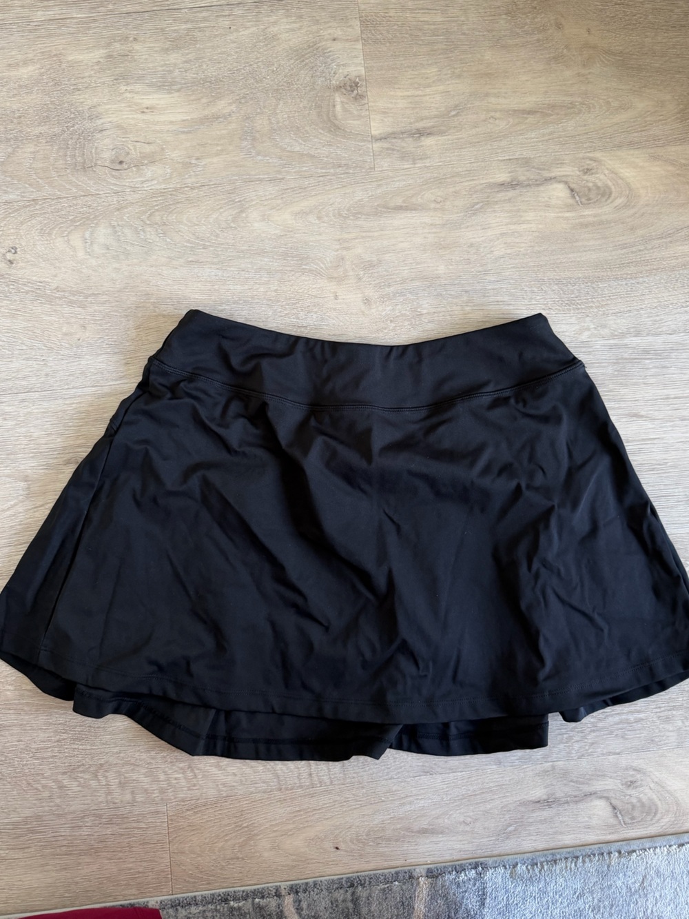 Stelle Black Women’s Tennis Skirt - with Built-in shorts w/ pockets